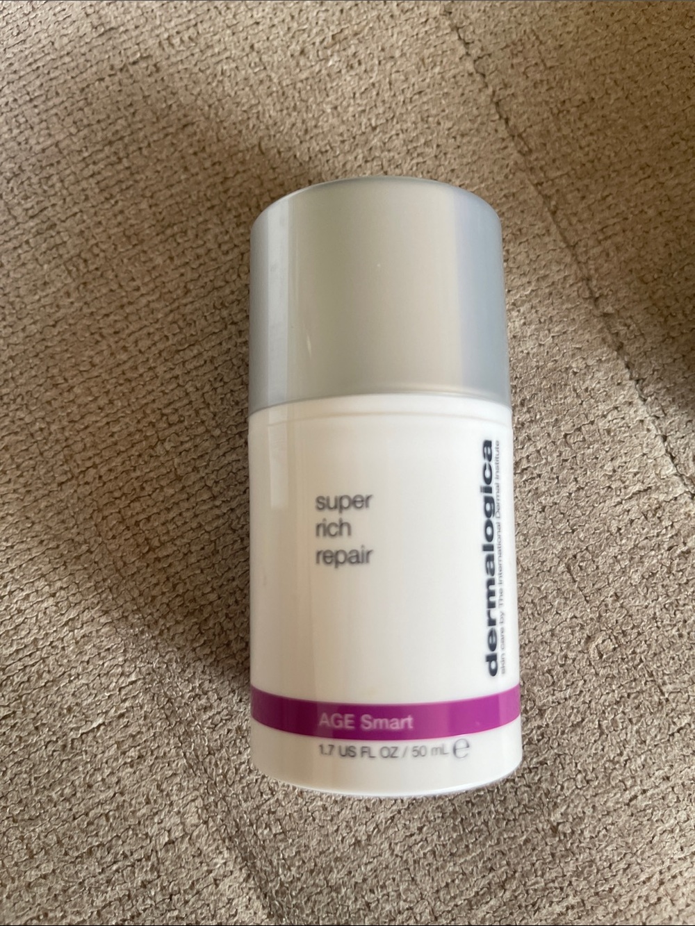 dermalogica Super Rich Repair - White and Gray with Purple Accent